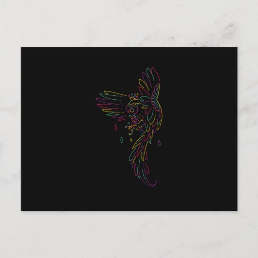 Colorful Eagle Briefkaart (Voorkant)