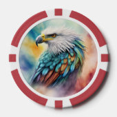 Colorful Eagle Poker Chips (Voorkant)