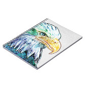 Colorful Eagle Sketch Notitieboek (Linkerzijde)