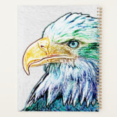 Colorful Eagle Sketch Planner (Achterkant)