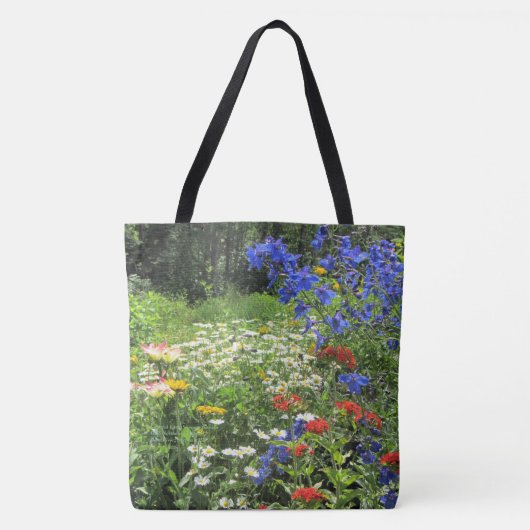Colorful Early Summer Garden Tote Bag (Voorkant)