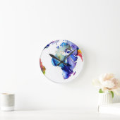 Colorful Earth Ronde Klok (Huis)