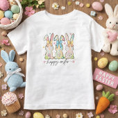 Colorful Easter Bunnies Kinder Shirts