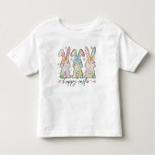 Colorful Easter Bunnies Kinder Shirts (Voorkant)