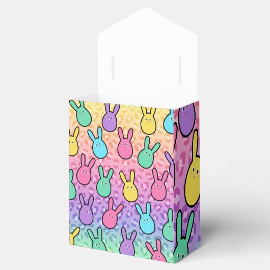 Colorful Easter Bunny Bedankdoosjes (Geopend)