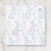 Colorful Easter Bunny Gift-Labels Bedankjes Labels (Achterkant)