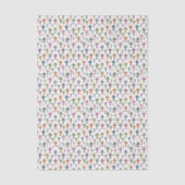 Colorful Easter cross patterned Tissuepapier (Voorkant)
