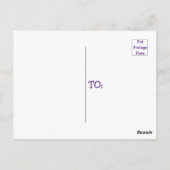 Colorful Easter Egg Hunt Bunny Truck Briefkaart (Achterkant)