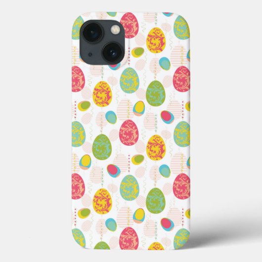 Colorful Easter Eggs Pattern Case-Mate iPhone Case (Achterkant)