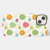 Colorful Easter Eggs Pattern iPhone Hoesje (Achterkant horizontaal)