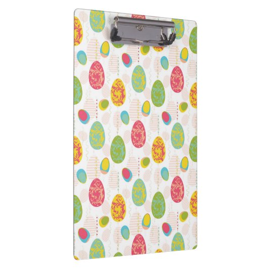 Colorful Easter Eggs Pattern Klembord (Rechts)