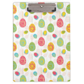 Colorful Easter Eggs Pattern Klembord (Voorkant)
