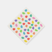 Colorful Easter Eggs Pattern Servet (Hoek)