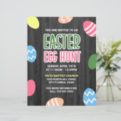 Colorful Easter Hunt Church Event Flyer (Staand voorkant)