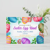Colorful Easter Kaart (Staand voorkant)