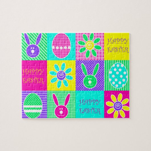 Colorful Easter Legpuzzel (Horizontaal)
