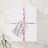 Colorful “Easter” Lettering  Cadeaulabel (Met Touw)