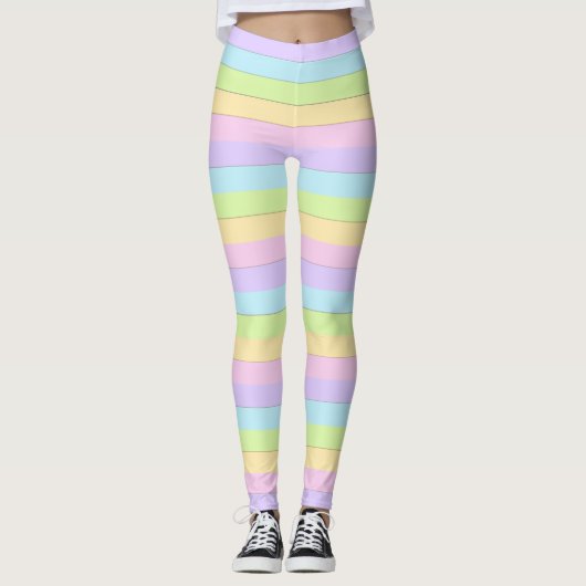 Colorful Easter Pastel-Leggings Leggings (Voorkant)