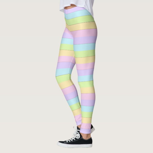 Colorful Easter Pastel-Leggings 