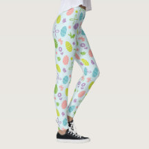 Colorful Easter Spring Patroon | Leggings