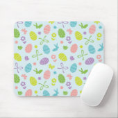 Colorful Easter Spring Patroon | Mousepad Muismat (Met muis)