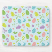 Colorful Easter Spring Patroon | Mousepad Muismat (Voorkant)