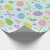 Colorful Easter Spring Patroon | Papier voor onmid (Hoek)