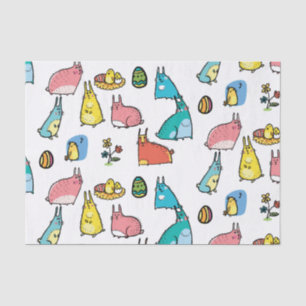 Colorful Easter Tissuepapier