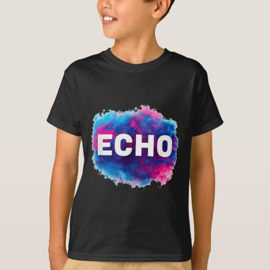 Colorful Echo Look  T-shirt (Voorkant)
