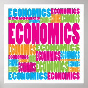 Colorful Economics Poster