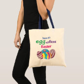 Colorful EGGcellent Easter Canvas tas (Voorkant (product))