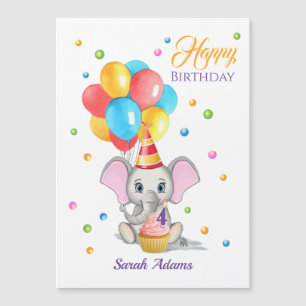 Colorful Elephant Cartoon Kinderen van afgelopen d