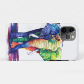 Colorful elephant Case-Mate iPhone case (Achterkant (horizontaal))