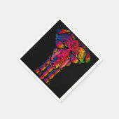 Colorful Elephant Paper Napkins Servet (Hoek)