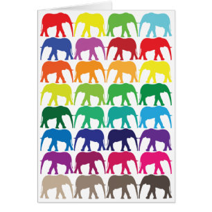 Colorful Elephants