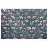 Colorful Elephants, Fabric Stof (Fat Quarter)