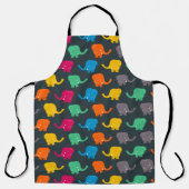 Colorful Elephants Schort (Voorkant)