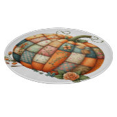 COLORFUL EMBROIDERY LOOK FALL PUMPKIN SNIJPLANK (Hoek)