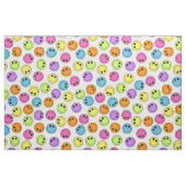 Colorful Emoji Faces Stof (Fat Quarter)