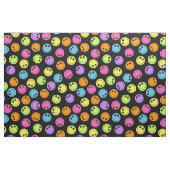 Colorful Emoji Faces Stof (Fat Quarter)