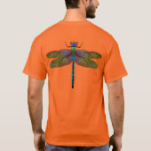 Colorful Emperor Dragonfly Art T-shirt (Achterkant)