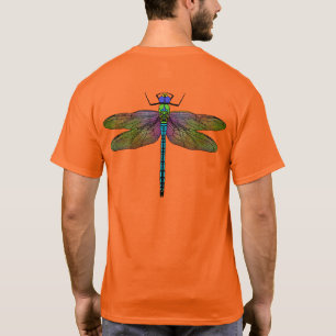 Colorful Emperor Dragonfly Art T-shirt