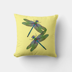 Colorful Emperor Dragonfly Kussen