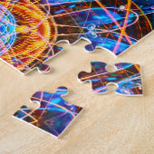 Colorful Energy Mandala | Herstel Legpuzzel (Zijkant)