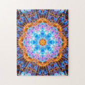 Colorful Energy Mandala | Herstel Legpuzzel (Verticaal)