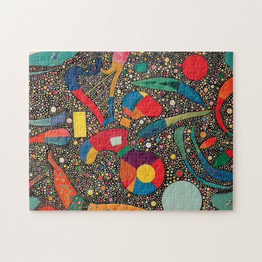Colorful Ensemble van Wassily Kandinsky Legpuzzel (Horizontaal)