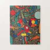 Colorful Ensemble van Wassily Kandinsky Legpuzzel (Verticaal)