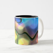 Colorful Eon Works-mok Tweekleurige Koffiemok (Voorkant rechts)