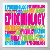 Colorful Epidemiology Poster (Voorkant)