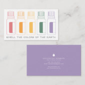 Colorful Essential Oil Botles Visitekaartje (Voorkant / Achterkant)